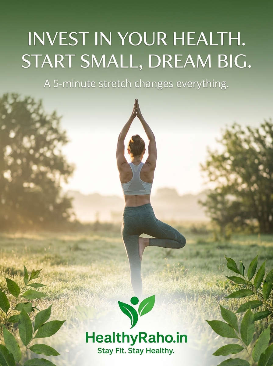 HealthyRaho_'s tweet image. Just 5 minutes of stretching can boost your energy ⚡, improve flexibility 🤸‍♂️, and reset your mind 🧠
Small habits, big transformations 💪
👉healthyraho.in

#HealthyLifestyle #StayFit #DailyHabits #WellnessJourney #FitnessMotivation #Stretching #HealthyRaho #MindBodySoul