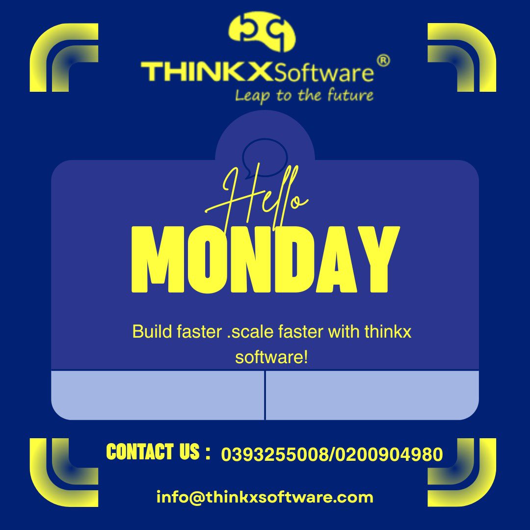 Thinkx Software tweet media