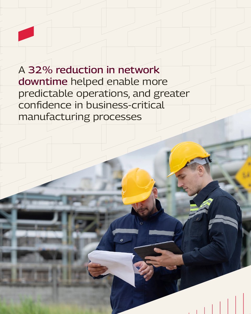 tech_mahindra's tweet image. In #manufacturing, network reliability is the foundation of uninterrupted operations.

For manufacturing leaders, network performance directly impacts plant uptime, operational continuity, and business risk. Even brief disruptions can trigger production delays, quality issues,