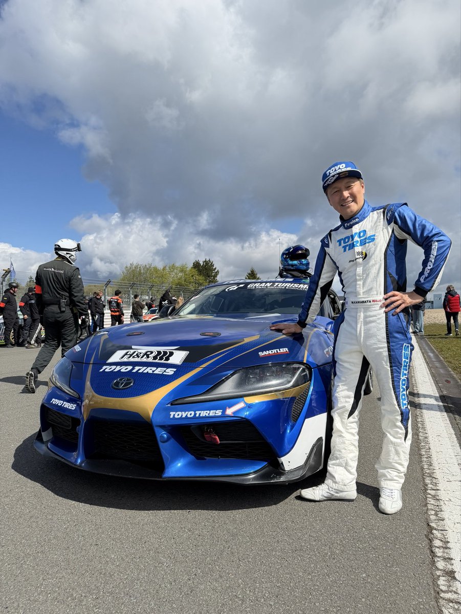 truemanracing's tweet photo. ニュルで行われた24時間の予選レースが終了しました。大きな事故もあり危機管理の意識を改めて考える事となりました。
レースでは着実にチームとの絆を深め、無事完走出来た事に感謝しています。
来月はいよいよ24時間レースが開催されます。
引き続き応援よろしくお願いします❗️
#TOYOTIRES
#PROXES https://t.co/Ad58mAn4Z5