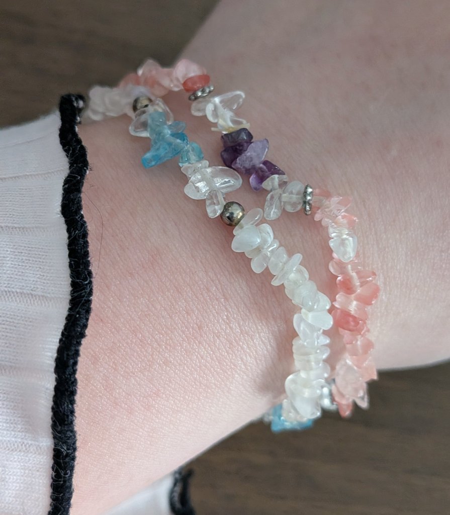 ずっと大切にしてたブレスレット
☆とれちゃった…🥲