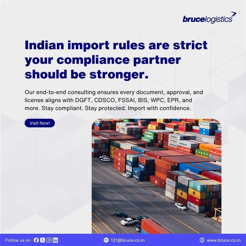 BruceLogistic's tweet image. Grow your business while simplifying your trade 🌍📦

Bruce #Logistics helps Indian SMEs navigate global trade with ease—offering seamless customs clearance, compliance support, and cargo solutions.

Visit now: bruce.co.in

#Shipment