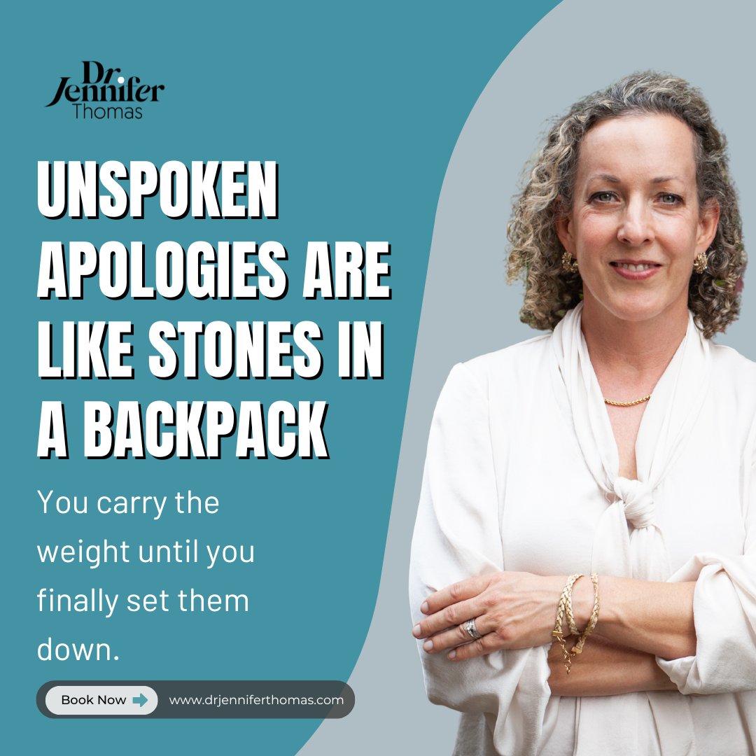 Dr. Jen Thomas (The Apology Expert) tweet media