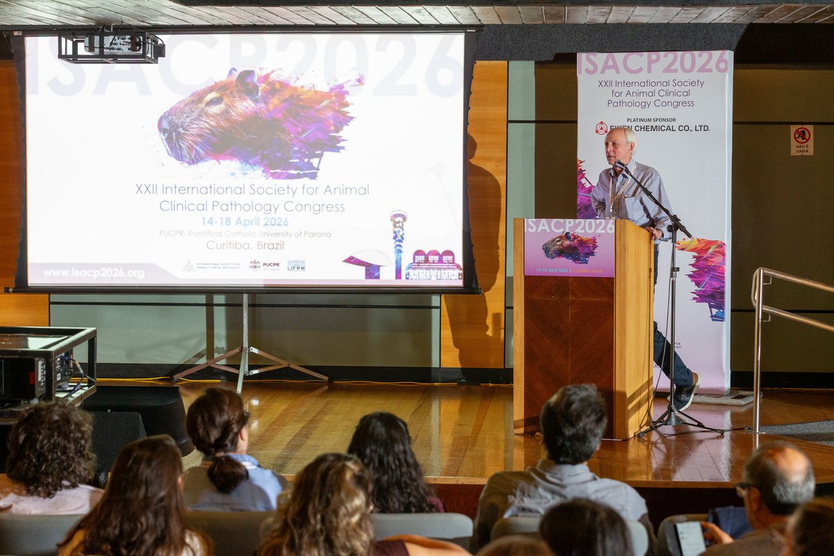 isacp2026's tweet image. As #ISACP2026 in Curitiba ends, thank you to all participants, speakers, moderators, attendees, sponsors &amp;amp; exhibitors for making it a success.

Until we meet again! 🐾

#AnimalClinicalPathology #ThankYou #Curitiba