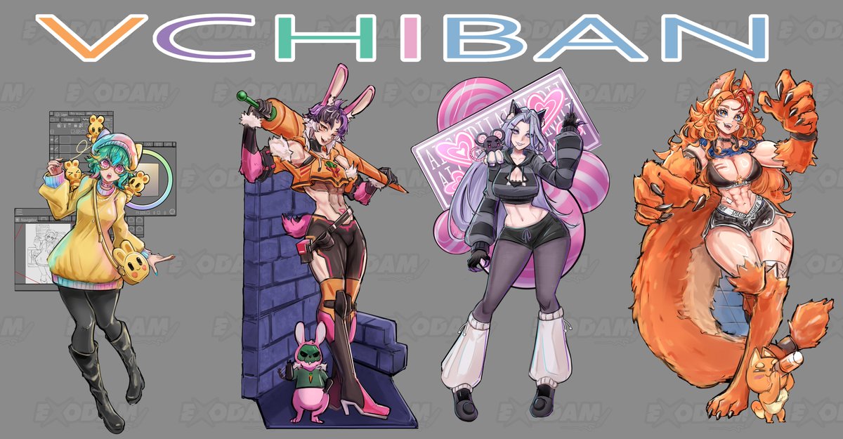 Exodam Artworks Next Stop: LVL UP EXPO! (@exodamartworks) on Twitter photo 