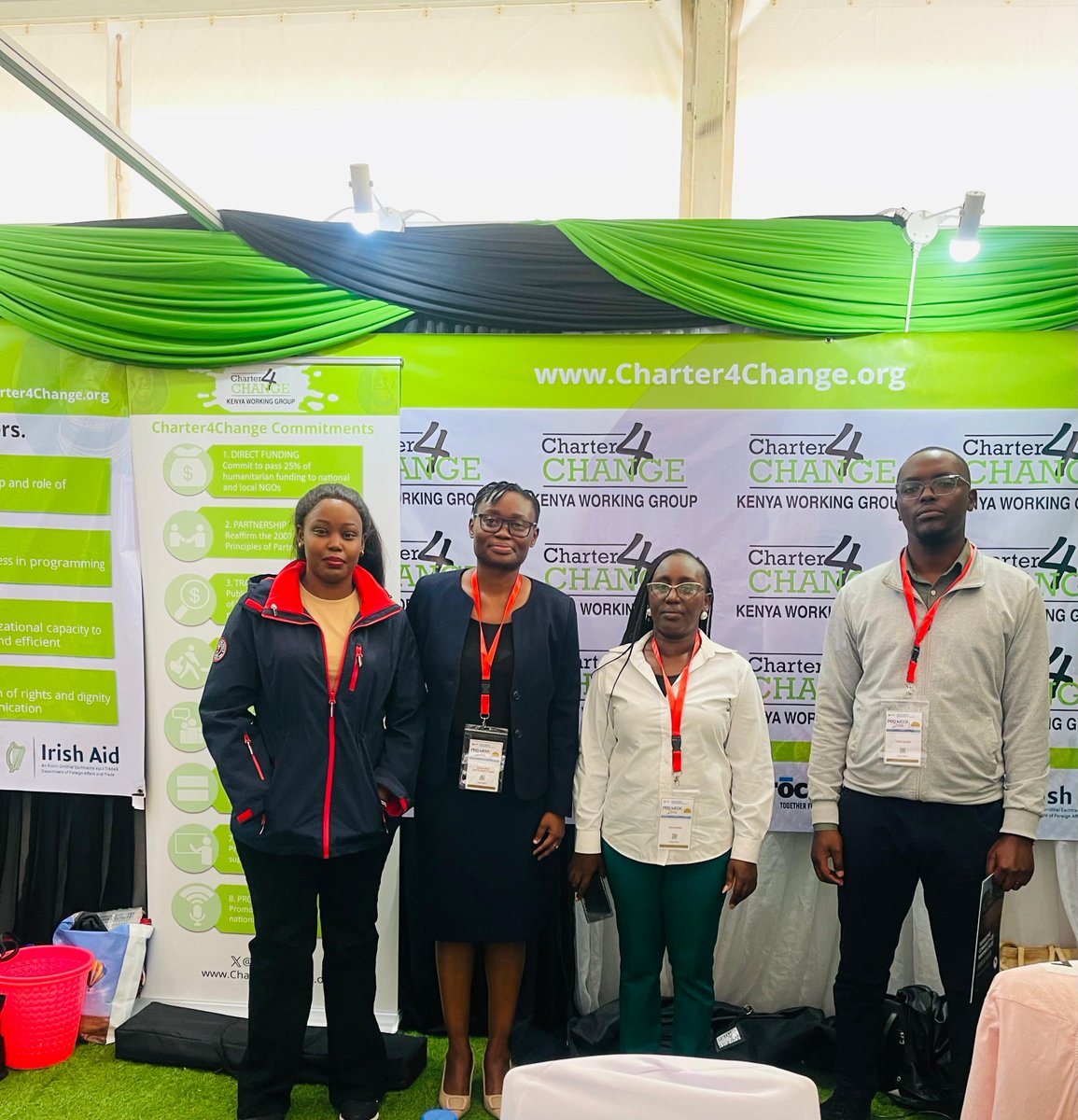 KenyaAsal's tweet photo. Last week at PBO Week at the Kenyatta International Convention Centre, we showcased our work, connected with peers, and highlighted locally-led action in ASAL regions.  Thanks to 
@trocaire &amp; @C4CKenya for the booth and platform.  

#PBOWeek @NAPADNGO @RACIDA_Ngo https://t.co/d26Ipmmw1Z