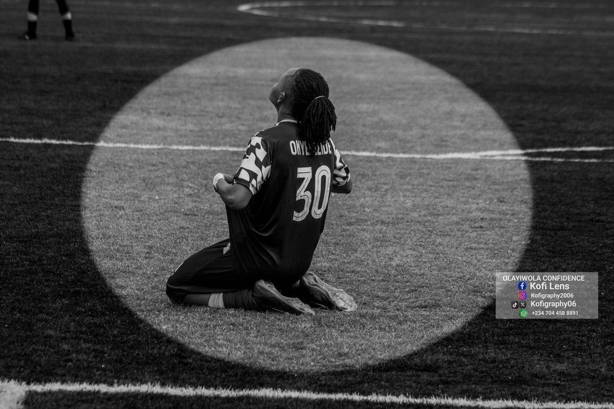 kofigraphy06's tweet photo. In the silence of the pitch, she kneels—not in defeat, but in gratitude. Every drop of sweat, every struggle, every moment led to this. Strength, faith, and passion in one frame. https://t.co/tEb3RkbSe2