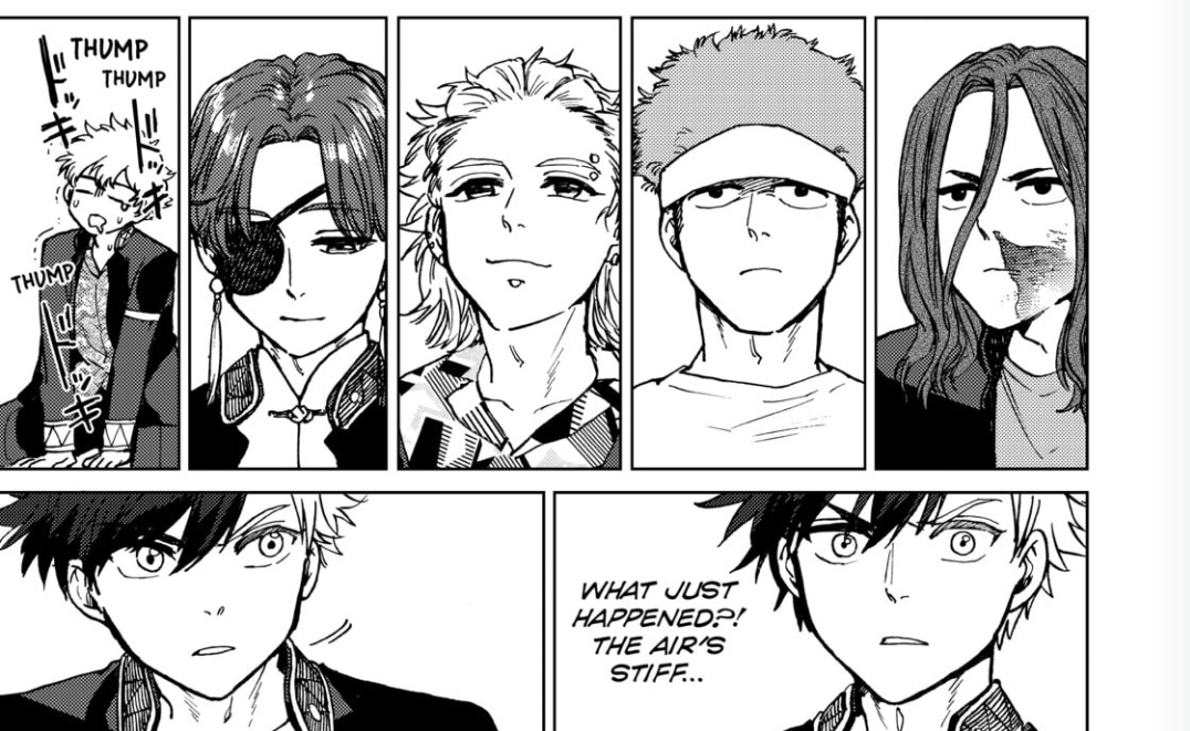 Next:

- Suo often looks towards the ground, a sign of a certain submission (8)