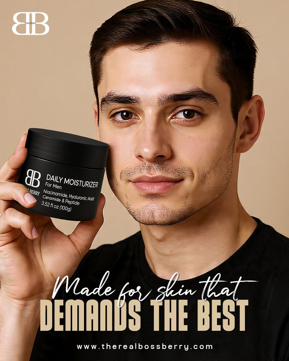 bossberry120's tweet image. High performing #skin needs high performing ingredients. We packed our #dailymoisturizer with Niacinamide, Hyaluronic Acid, Ceramides, and Peptides.

 Get yours now at therealbossberry.com

#clearskin #mensgrooming