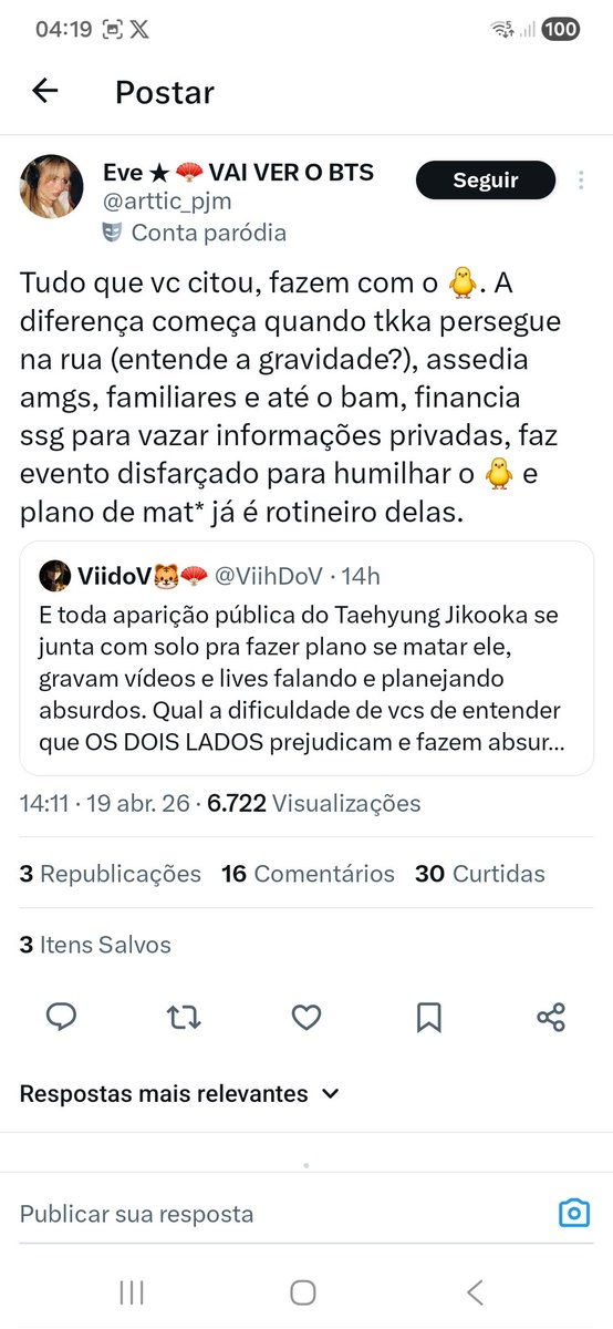 z - tete lover ⁷ vai ver o bts tweet media