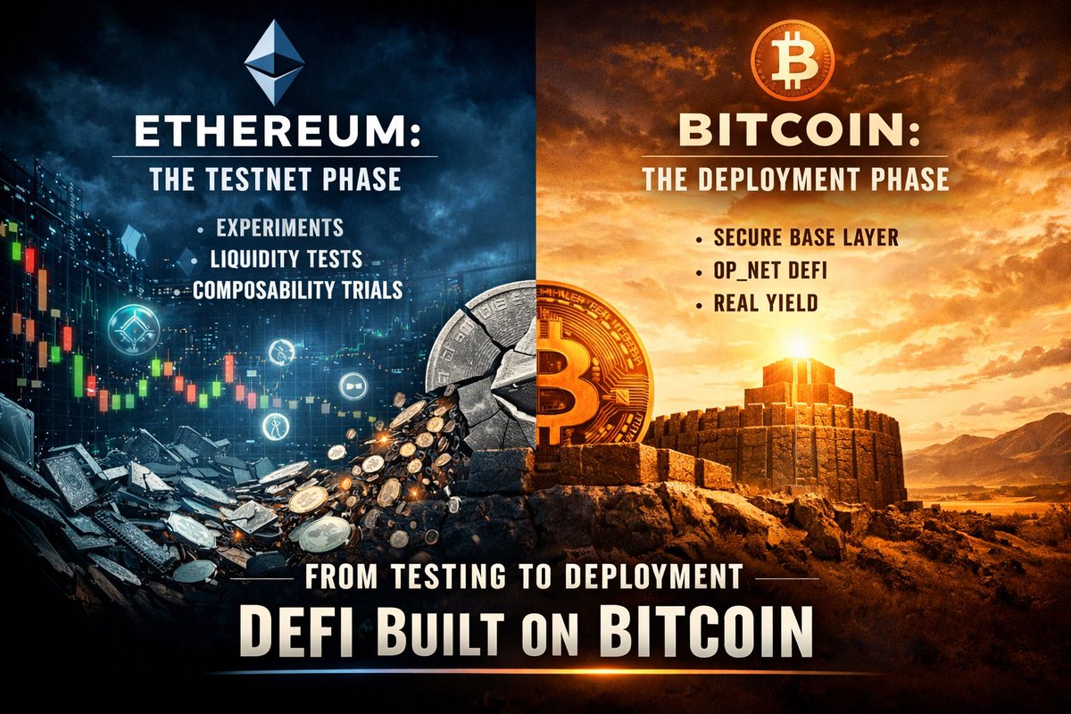 Ethereum just showed what it was built for

A $292M exploit triggered a $6B outflow from Aave not because <a href="/aave/">Aave</a> failed but because interconnected systems reacted

Years of Ethereum have been one thing a live TESTNET for DeFi

Testing primitives
Testing liquidity
Testing