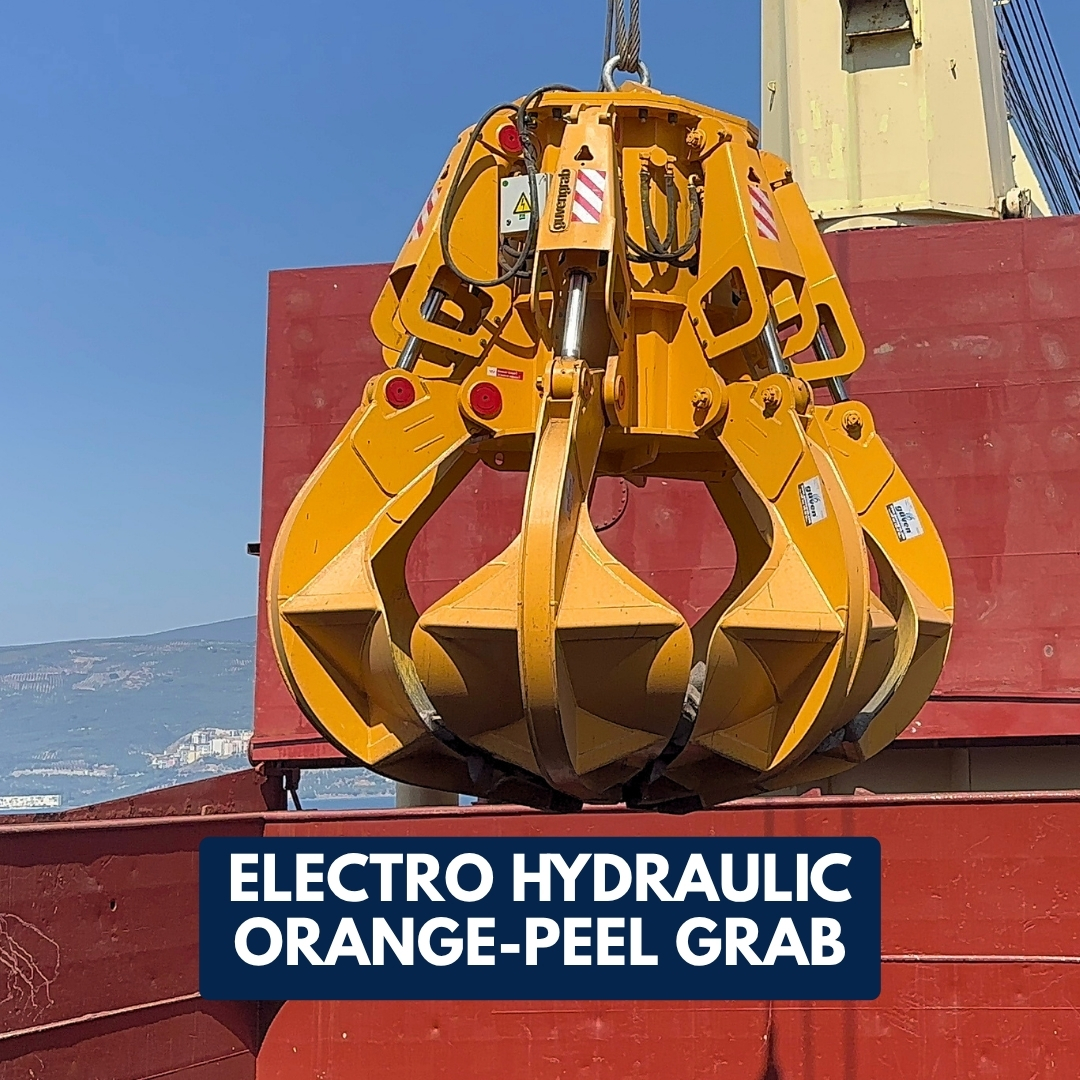 GUVEN Grab’s orange peel grabs are designed for powerful handling of heavy and challenging materials such as armor stone, and riprap rocks. Engineered for durability and precision, they ensure optimal #performance in the toughest environments.

#grabs #TurkishCompany