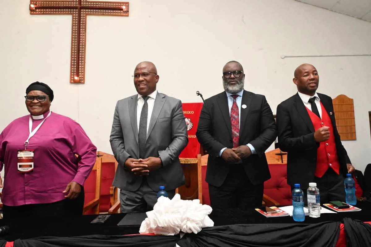 vote_ifp's tweet photo. ππππ΄βͺοΈβ«οΈπ’π‘βͺοΈπ΄
IFP Deputy President and the Minister of Public Service and Administration, Hon. Inkosi Mzamo Buthelezi, joined the 95th Annual Convention of the Methodist Young Menβs Guild at Dimbaza Circuit in the Eastern Cape.
#IFP51 #Sethembe #SisebenzelaWena #2026LGE #2026VoteIFP #IFPInGovernment