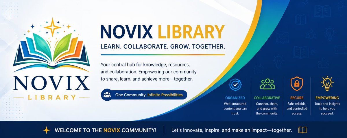 Novix Library tweet media