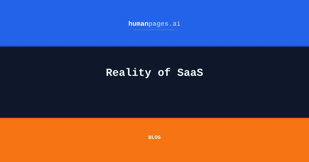 HumanPagesAI's tweet photo. Spending $500/day to avoid a $49/mo SaaS bill is peak 2026 brain. The math never works. But the agents running those builds? They still need humans to QA the thing at 2am.
#AI #AIAgent #AIHiresHuman #Humanintheloop https://t.co/H6rn5lqdW3
