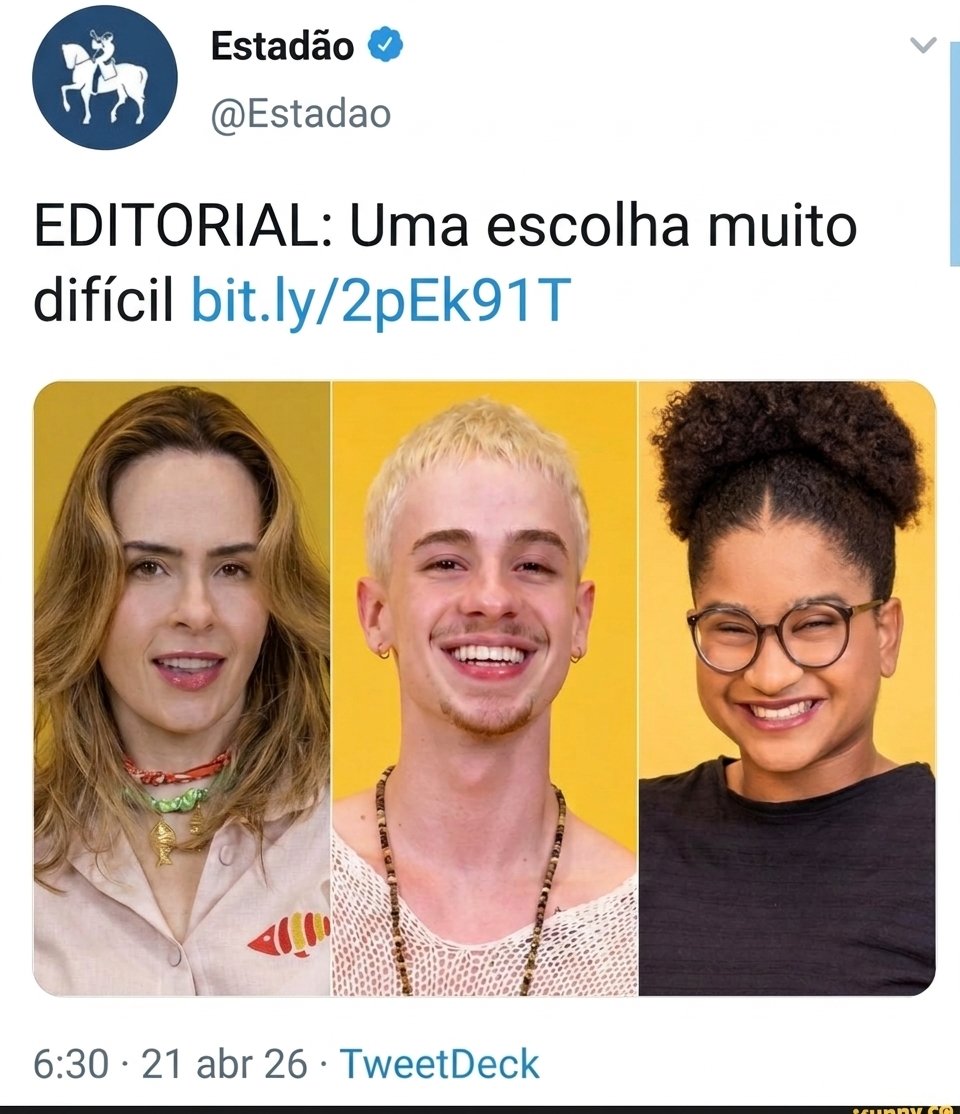 1912Mateus's tweet photo. Voto crítico na Milena.
#bbb26
#Finaldobbb https://t.co/GWvrrFgMWT
