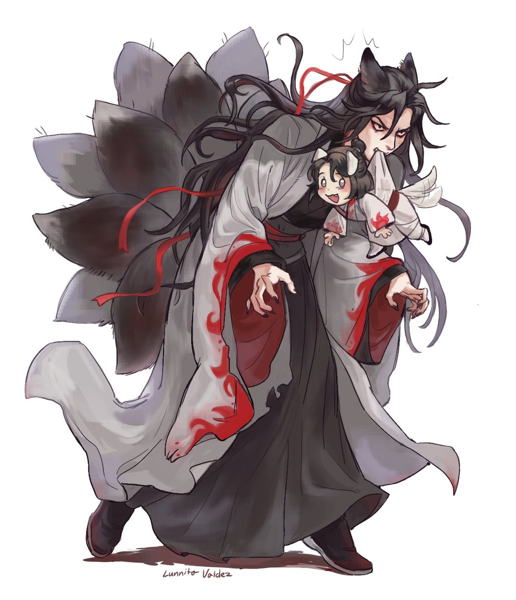 Never 😾 try to steal baby from a mother fox