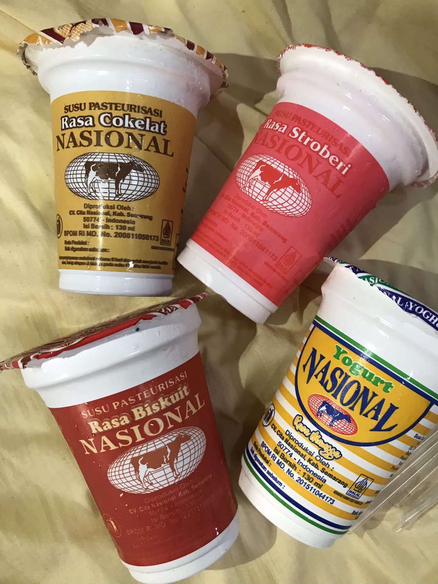 siapa waktu itu yang bilang harga susu nasional 10rb? MAHAL BANGET WOI. yang biasa lewat rumahku cuma 5rb. ternyata sekarang udah banyak upgrade rasa baru

kalian udah pernah coba rasa apa aja?