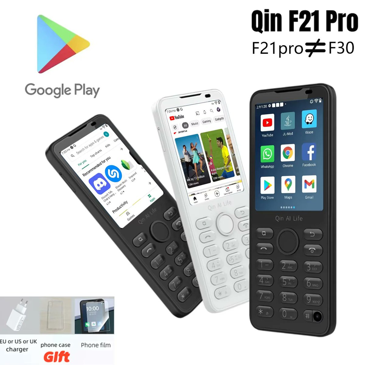 aliexpressbdeal's tweet image. 628 / 
BIG Promotion #11.11 #blackfriday #cybermonday !!!
Google Available Global Version Duoqin F21 Pro Android 11 Mini Smart TouchScreen 4G Mobile Phone

Purchase link: s.click.aliexpress.com/e/_c4VwSSLn

Make your order quickly or add to your cart before the end o