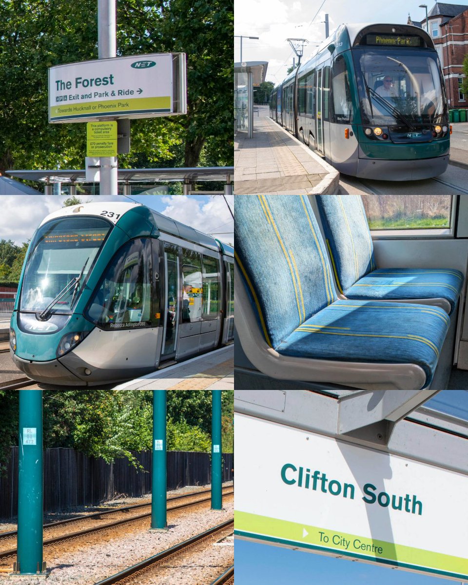 NETTram's tweet image. All the shades of NET 💚🚊

From stops and seats to tracks and trams, NET is part of Nottingham at every turn 🚊

#NETTrams #Nottingham #CityOnTrack