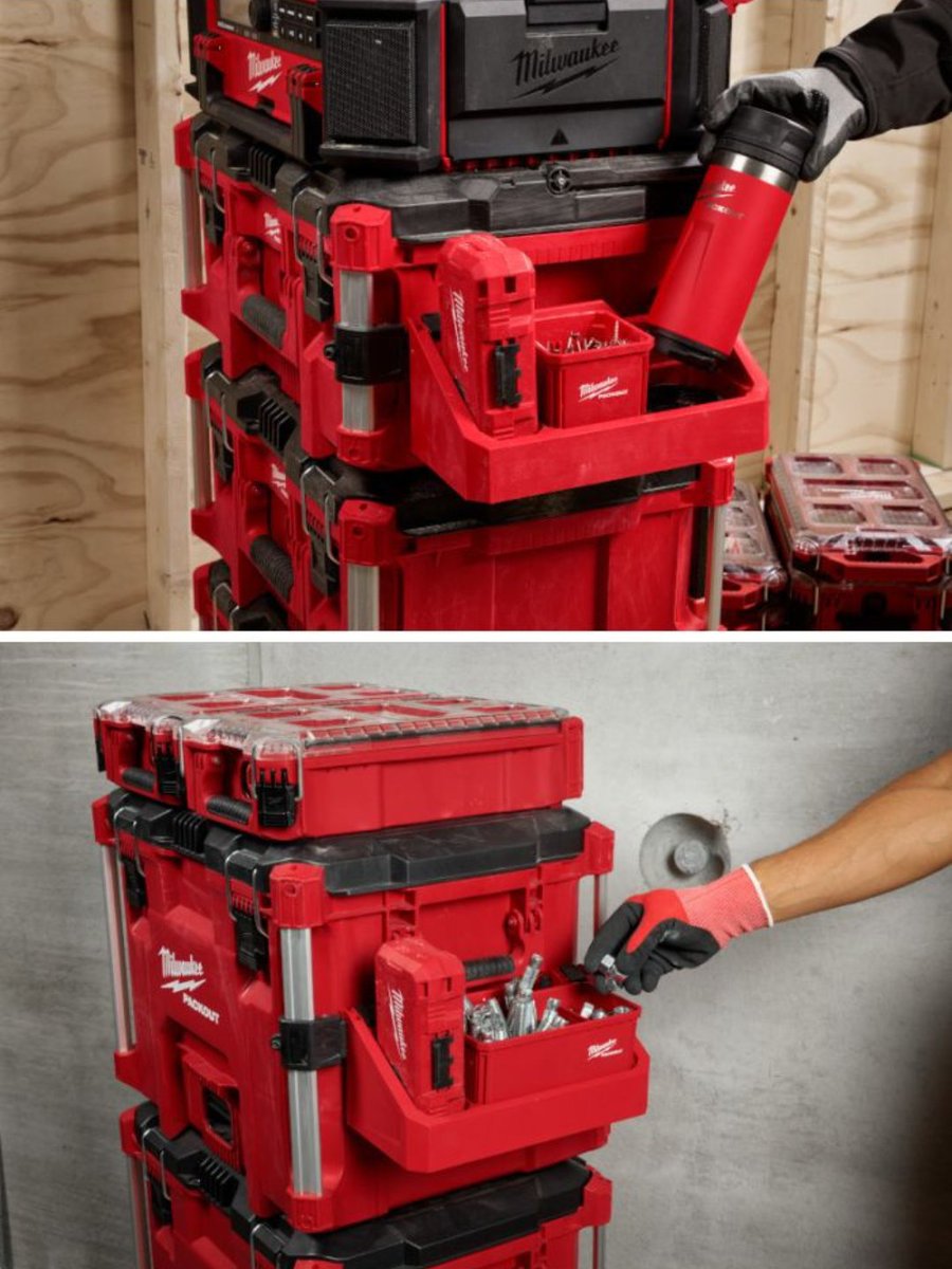 【新商品】ミルウォーキー　PACKOUTアタッチメント トレイ

少量入荷しました！
サイドバー専用のアタッチメントトレイです。

パーツやビス、工具などをちょっと置いておきたいときに便利です！

メーカーさんで欠品になってるようなので、気になる方はお早めに～！

#ファクトリーギア
#工具 #収納