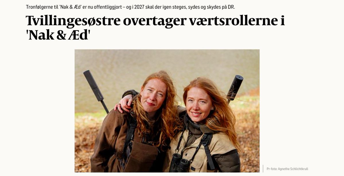 JohannesenLind's tweet image. Det kunne også være, DR, at man engang imellem skulle turde lægge en succes i graven og lade navnet dø en stille, respektfuld død sammen med skaberne? Når man læser omtalen, er det her en stensikker fiasko. #dkmedier