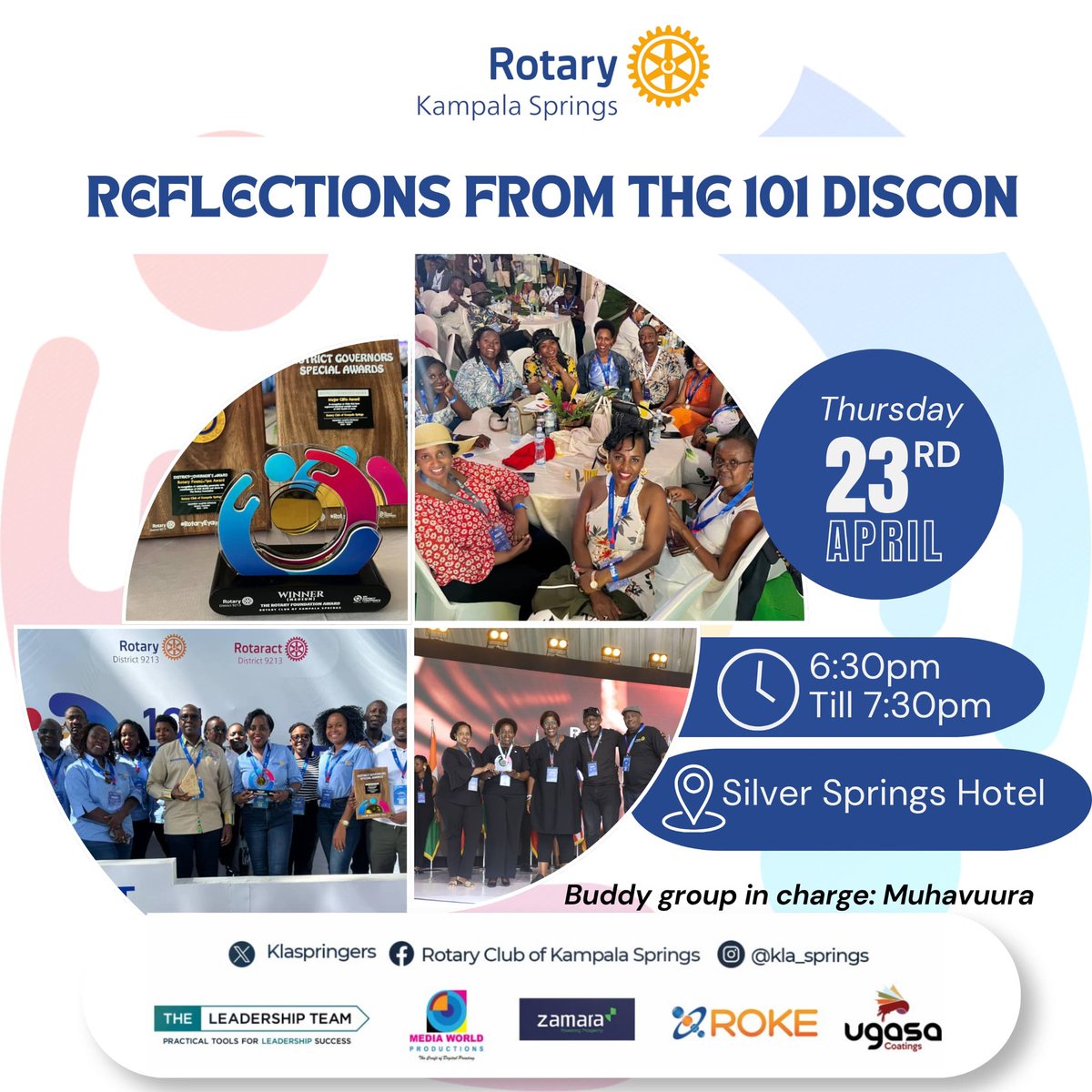 Rotary Club of Kampala Springs tweet media