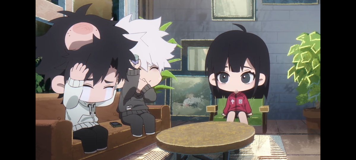 The character                      The chibi