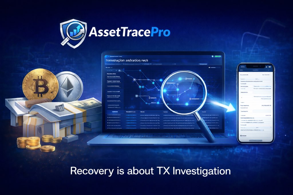 Recovery starts with smart transaction tracing. 🔍
AssetTracePro combines advanced TX investigation tools with real-time analytics to track, analyze, and secure your digital assets. Stay one step ahead.