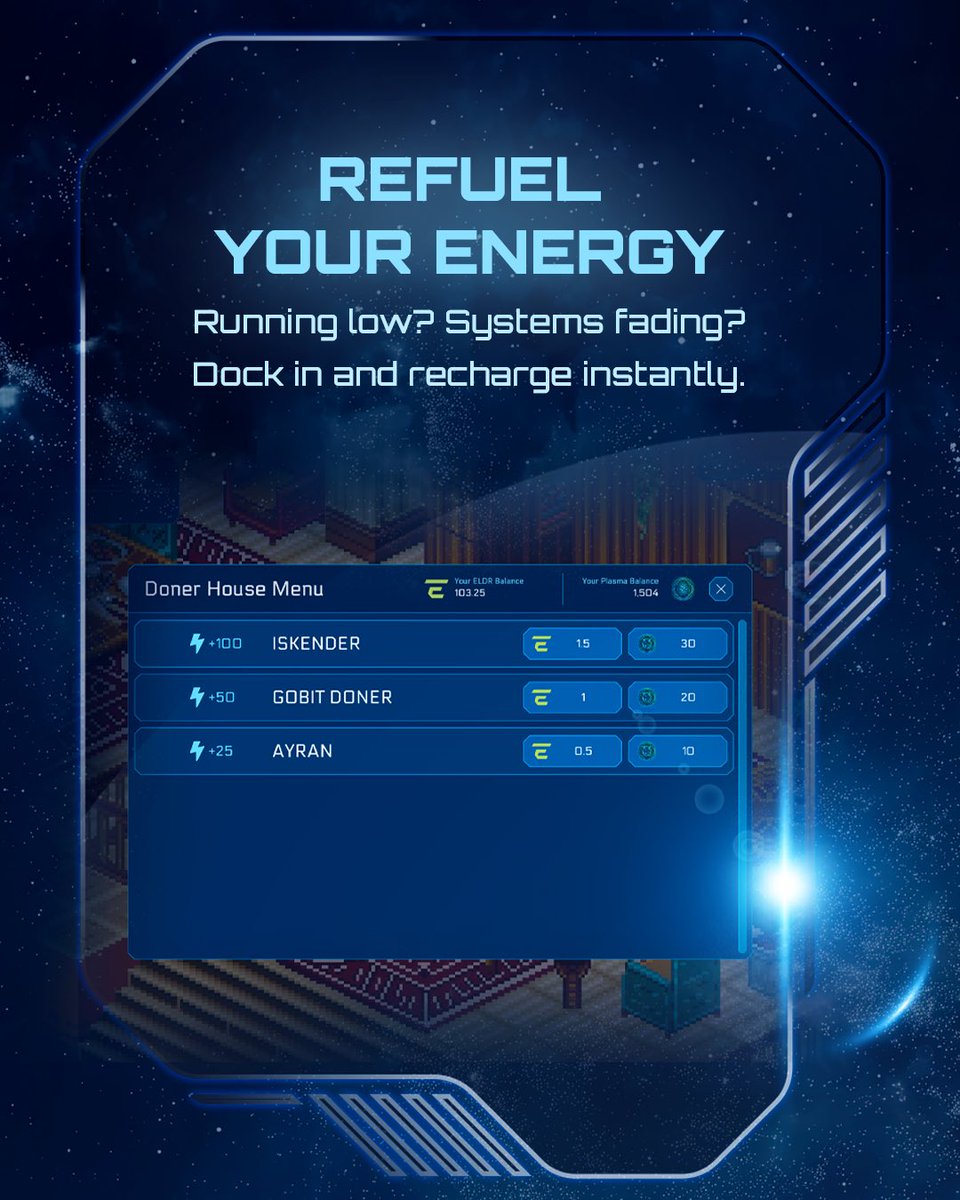 orionsgatestdio's tweet image. Recharge with one bite 💥
Stop by Döner house. 🌯
Start now!

🎮 orions.life

#orionslife #web3 #p2e