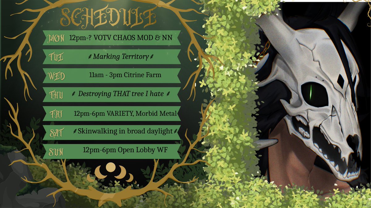 Asmolthean 🦌💀 Cryptid Vtuber 1.0 DEBUT SOON tweet media