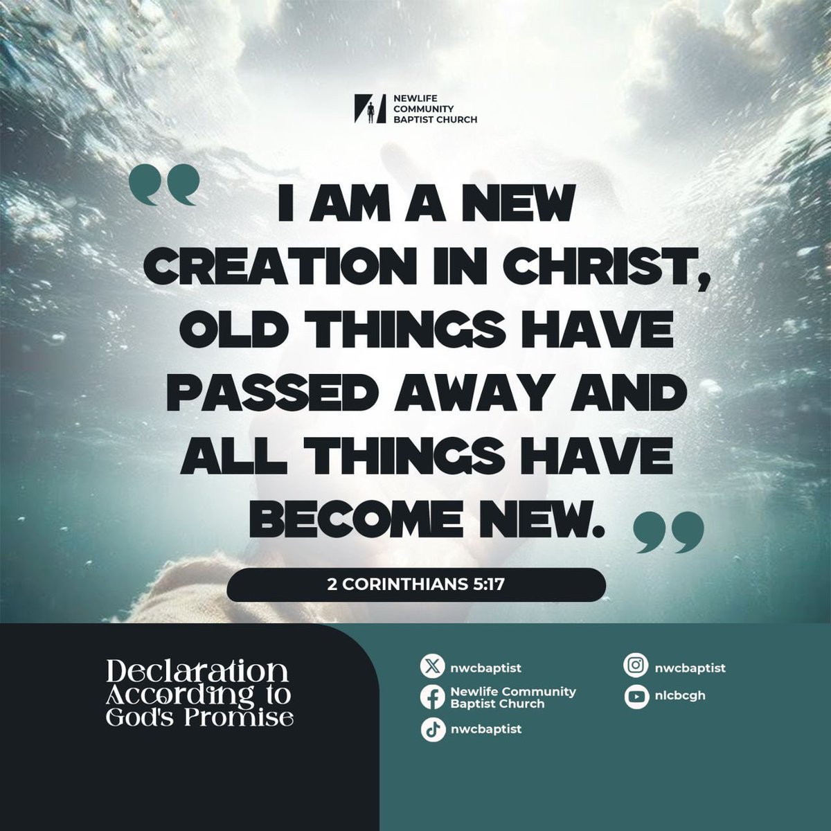 nlcbcgh's tweet photo. A fresh week, a fresh start ✨
Your past doesn’t define you—His grace does 🙏
Walk boldly into what God has prepared.

#WeeklyDeclaration #FreshStart #Grace https://t.co/TAFXOUyPlL