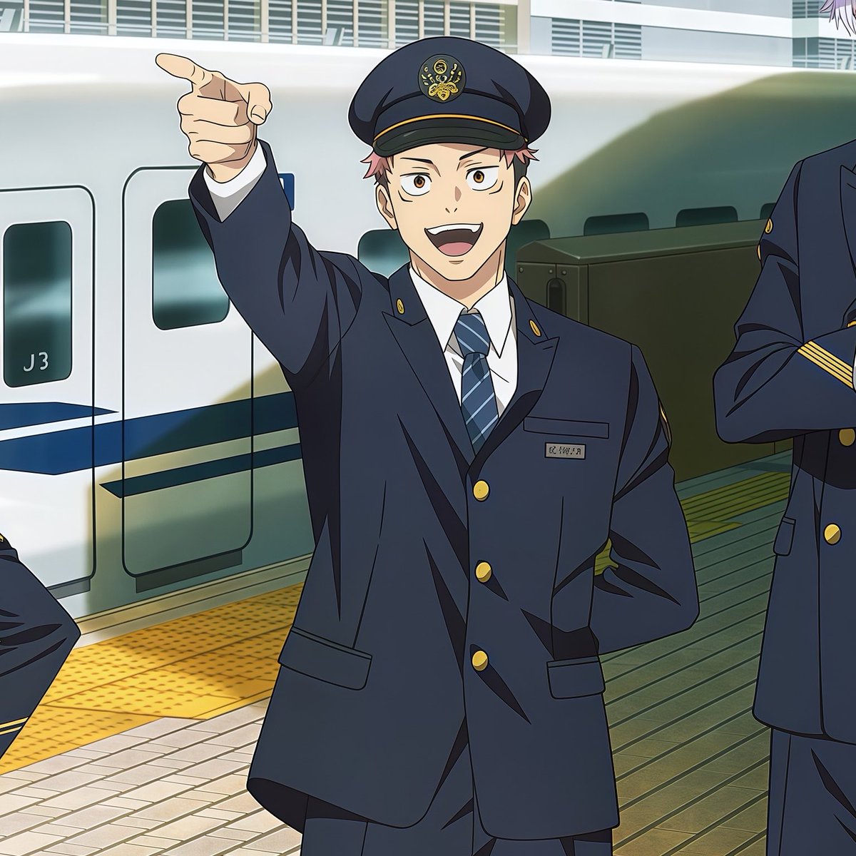 nelsyuu's tweet photo. the most cutieful conductor ever 😭😭😭😭 https://t.co/ZT9Oy9UBGC