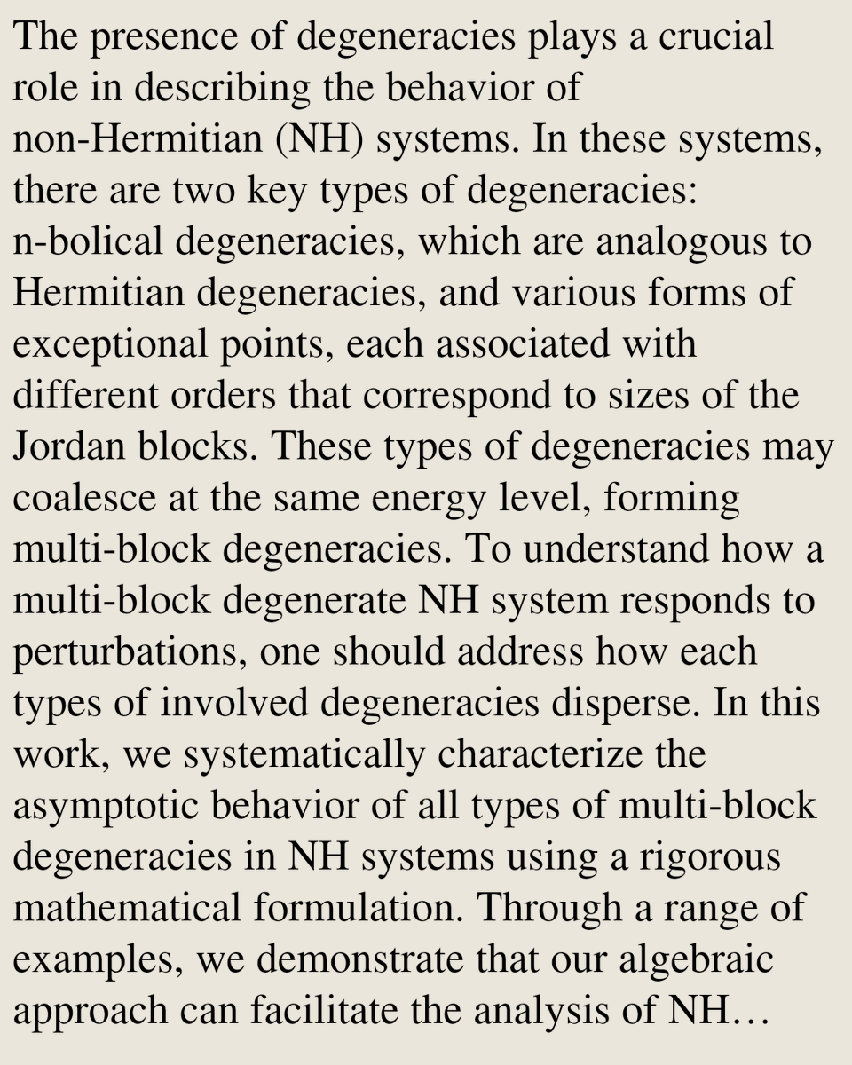 Defectiveness Characterizing all non-Hermitian degeneracies using algebraic ...