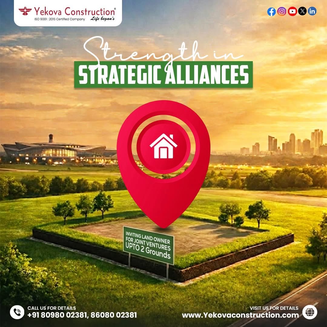 surendarbabu40's tweet image. Together with Yekova Construction, partnerships create stronger and more resilient developments.
Reach out to us!
📞+91-8608002381/+91-7550271038
📩 yekovaconstruction@gmail.com
🌐 yekovaconstruction.com
#constructionsites #lands #constructionworker #house