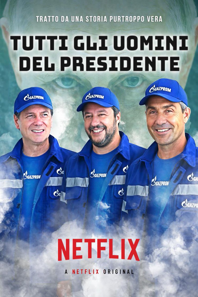OpachiAndrea's tweet image. Quando il 'Presidente' chiama, i suoi uomini migliori rispondono... anche se la chiamata arriva in cirillico.

La serie TV che tutti aspettavano!