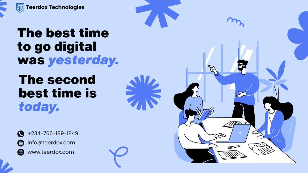 Teerdoxtech's tweet image. Not having a proper website might be costing you your customers.

A professional website isn't a luxury. It's your powerful sales tool, working for you 24/7.   

Ready to stop losing customers? Let's talk.  

#TeerdoxTechnologies #WebsiteDesign  #DigitalPresence