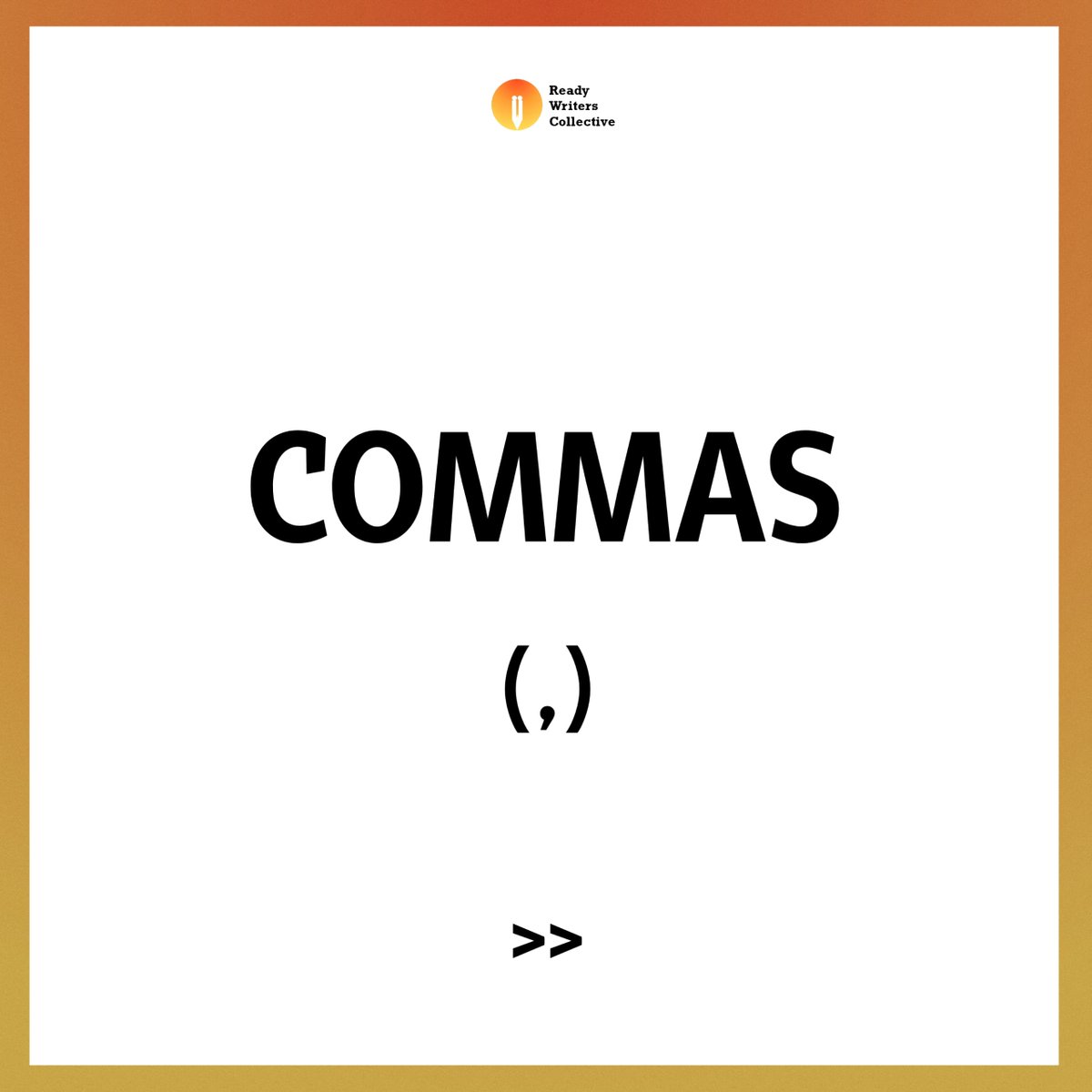 readywriters1's tweet photo. Have you been using the comma right? https://t.co/hrTnS0Kqer