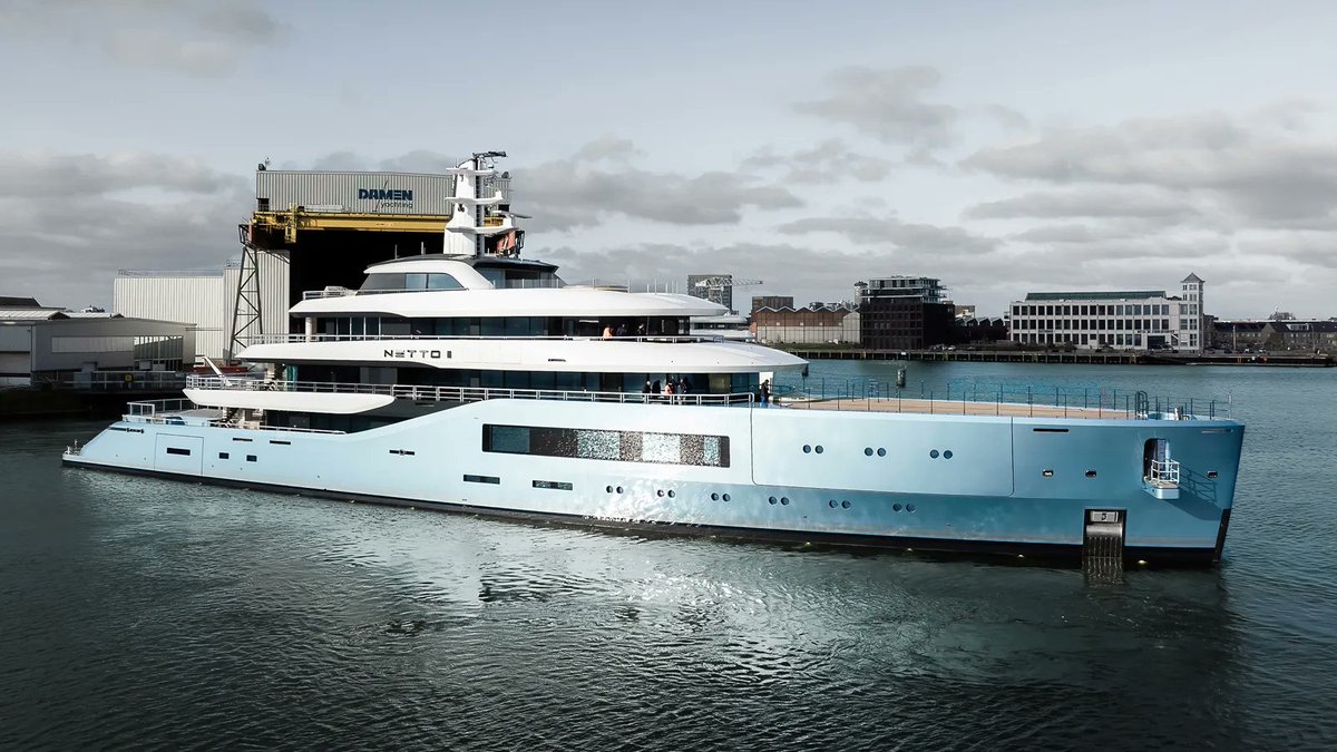 ArrajolM's tweet image. بدأ اليخت الفاخر "Amels 80 Nito 2"، الذي يصل طوله إلى نحو 80 مترًا، أولى تجاربه في مياه البحر بعد مغادرته حوض السفن الشهير في هولندا، وهي خطوة تعد بمثابة "اختبار أداء" نهائي للتأكد من جاهزيته الكاملة قبل تسليمه وبدء رحلاته الرسمية.

arrajol.com/node/401684

#يخوت #yachts