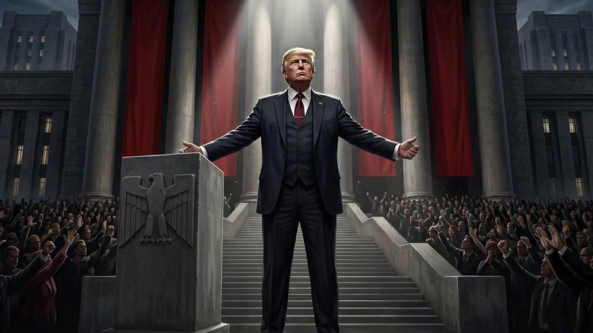 kivanceli's tweet photo. Hitler’den Trump’a işyerinde demokrasi mücadelesi
@Stan_ds @BirGun_Gazetesi 

“ABD’de teknoloji milyarderlerinin otoriter siyasetle kurduğu yakınlık, Alman sanayisinin 1930’lardaki işbirlikçiliğini hatırlatıyor.”

Ama demokratik bir çıkış yolu da var!

https://t.co/xgRW6knJSA https://t.co/xmoix60oxb