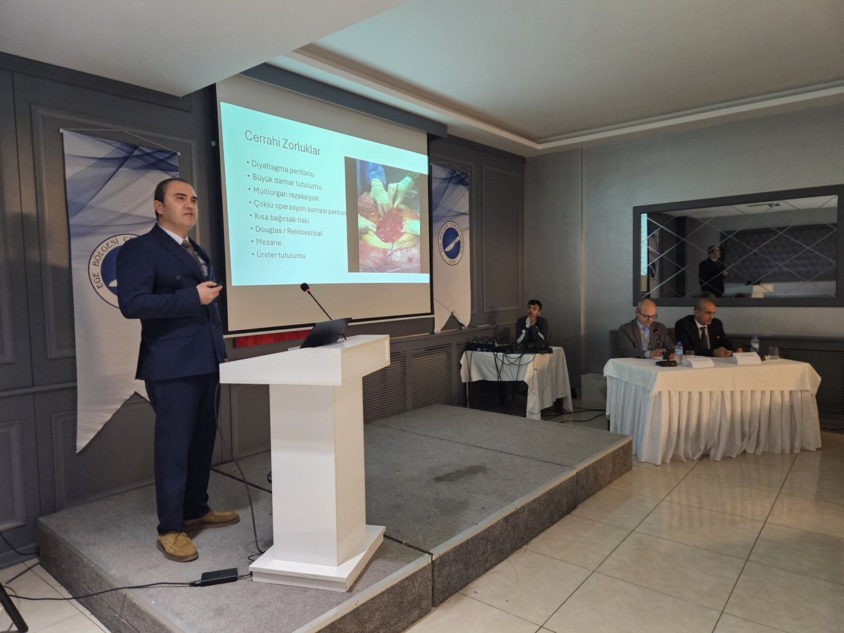 akayedizsoy's tweet photo. CRS ve HIPEC Karar Süreci.. Toplantı Ege Bölgesi Cerrahi Derneği bünyesinde yapılmış olup ev sahipliğini Aydın ADÜ Genel Cerrahi ABD yaptı. Sempozyuma Aydın, İzmir, Afyon, Uşak, Muğla ve Denizli şehirlerinden konuşmacılar ve katılımcılar geldi. https://t.co/bh6Ojwd9E4