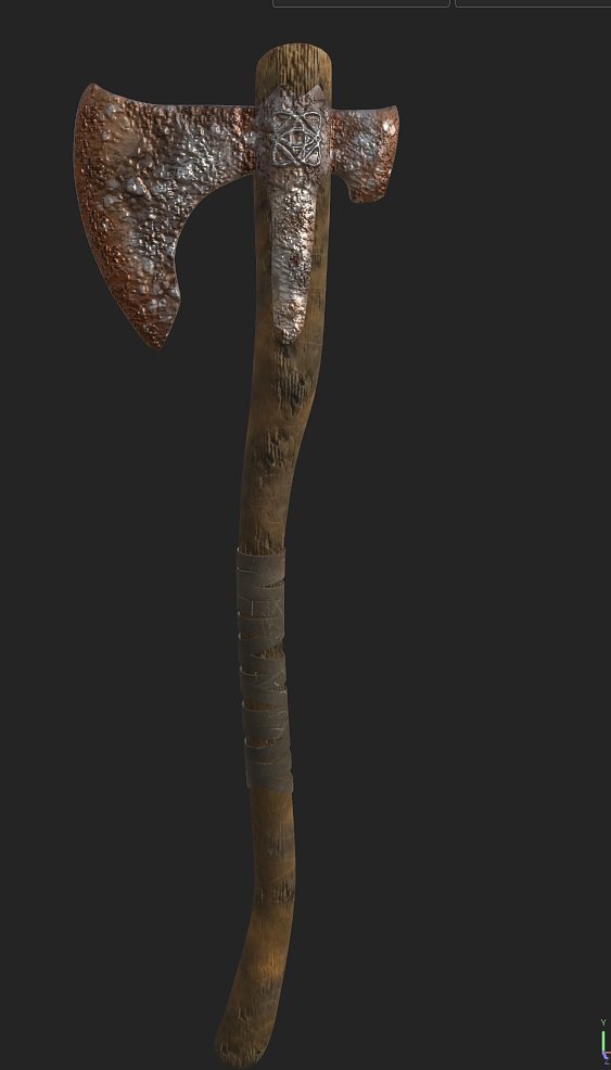 ForgedField's tweet image. substance paint texturing test (yay I got substance pain lol)

#blender #substancepainter