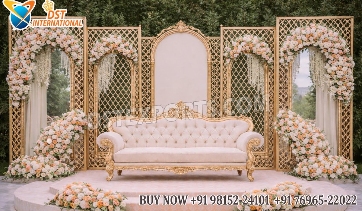 dstexports28's tweet image. #Elegant #Gold #Laser #Cut #Wedding #Backdrop #Panels
#Frames #Metalframes #backdropPanels #customframe #GoldFinishWeddingPanels #BuyFramesOnline #luxurystageframe
#decorativeframes #DstExports #Supply #Australia
📱+9186753-33339📷dstexports28@gmail.com
wa.link/rhbk2a