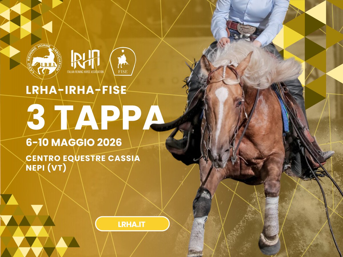 lrhareining's tweet image. 💥 #PAGAMENTI 💥
3 tappa LRHA-IRHA-FISE 2026

#METODI DI #PAGAMENTO
👇👇👇
lrha.it/it/campionato-…

#Reining #LazioReining #LrhaReining