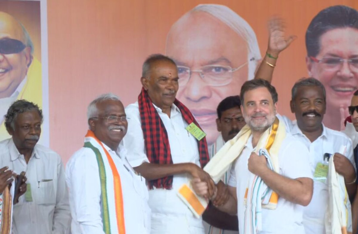 sunnewstamil's tweet image. #NewsUpdate | திமுக கூட்டணி வேட்பாளர்களை ஆதரித்து நெல்லையில் ராகுல் காந்தி பரப்புரை

#SunNews | #Congress | #RahulGandhi | #TNElectionWithSunNews