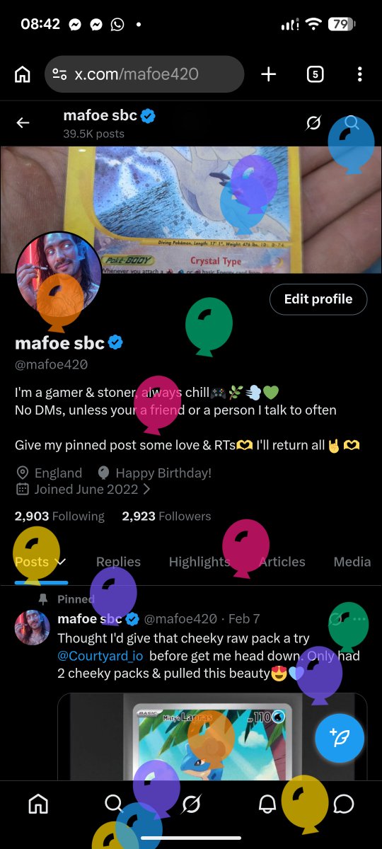 mafoe420's tweet photo. @HighAngel Happy 420 gorgeous😘
Hope you have a lovely & blazed day beaut
#day237 of bong hits🫶😘😘🌿💨💨💚✨💚✨💚💚💚 https://t.co/kU1ywaI30F
