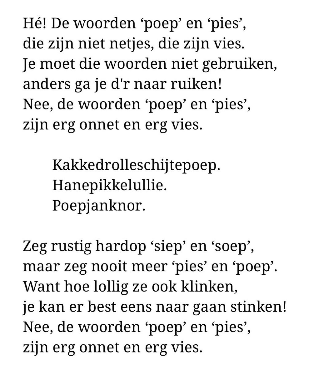 jkavandijk's tweet photo. Nabrander buiten mededinging:
Het βpoep en pies menuetβ uit de Stratenmaker op zee show. Geschreven door Hans Dorrestijn
#spelenmettaal #poep @Laurentius66 https://t.co/LN6gQLhjkh