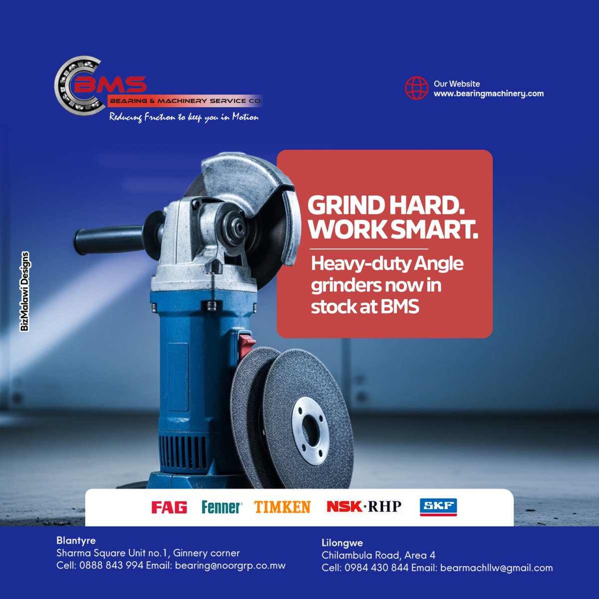 BMS_mw's tweet image. Grinding hard with BMS📷
Olo inu mutapeza ku workshop kulibe machine awa mungawapase ntchito?
#BMS #Hardware #Engineering #Grinder #Reliability #Malawi