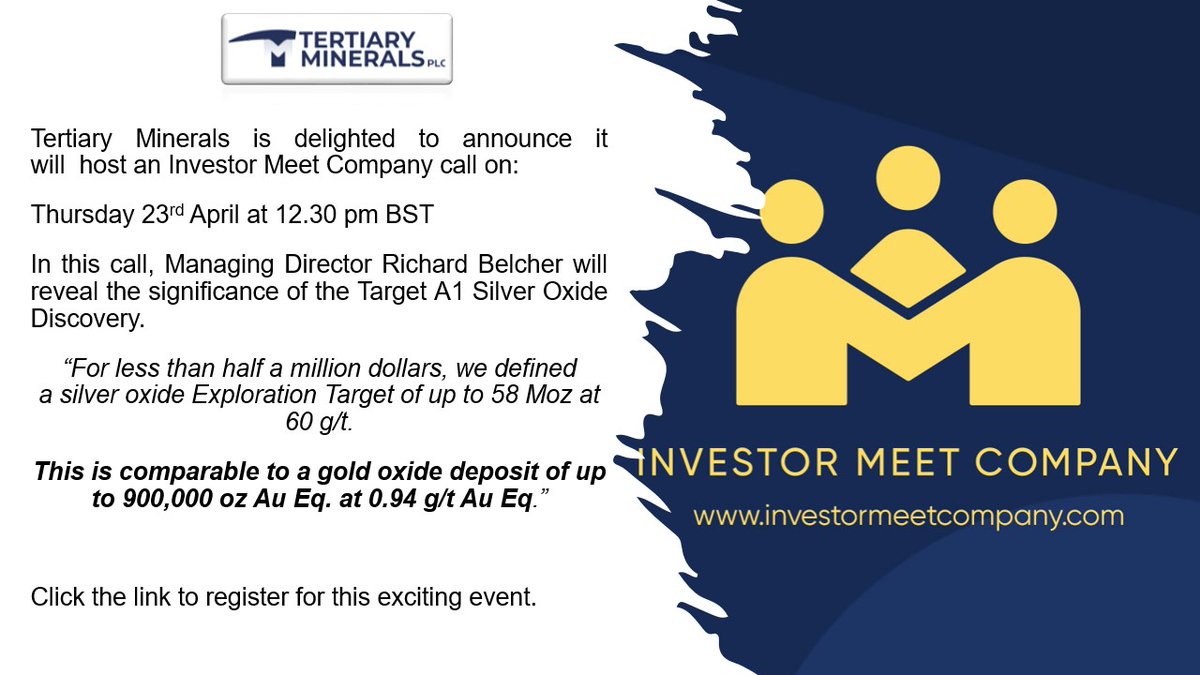 Tertiary Minerals tweet media