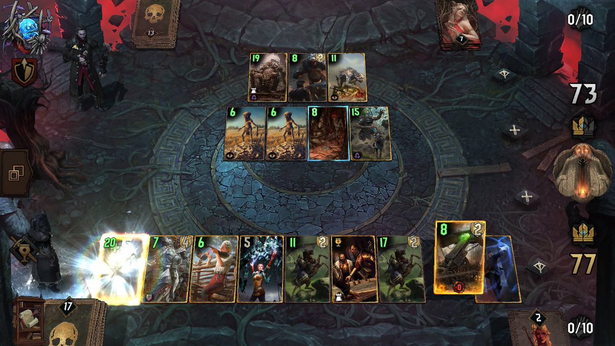 _MyLife_R's tweet photo. 久しぶりのブーストデッキ🃏
#グウェント
#Gwent https://t.co/zmBOKRz177